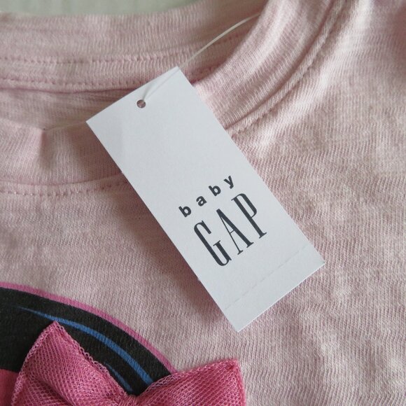 🔥HP🔥 babyGap - SNOW WHITE Disney T-Shirt, 2 years, Pink, NWT - Picture 3 of 5